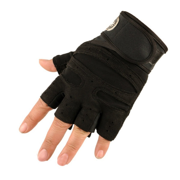 2017 Crossfit Sports Gloves Gym Body Building Dumbbells Exercise Training Wrist Fitness Weight Lifting Gloves Men Women