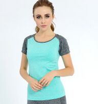 Gym Tights Women Black Yoga Shirt