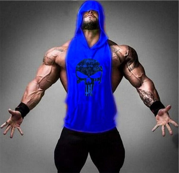 Skull Gyms Clothing Cotton Shirt