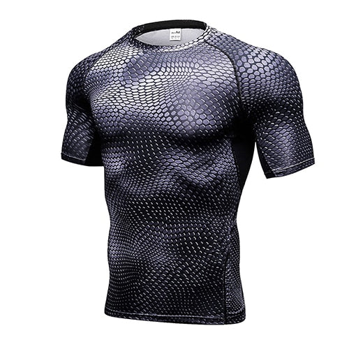 Quickly Dry Breathable  Fitness T-Shirt
