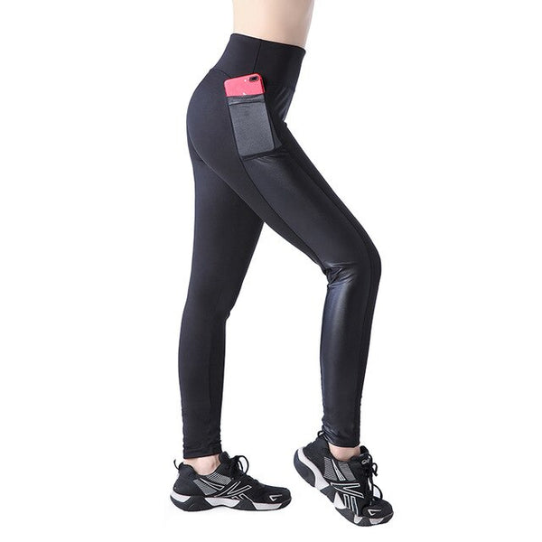 Yoga Sport Pants Elastic Fitness Leggings