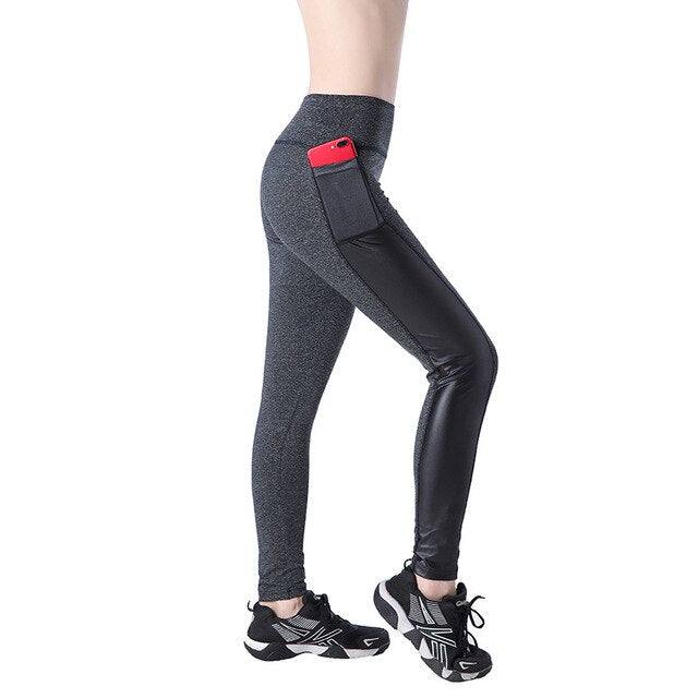 Yoga Sport Pants Elastic Fitness Leggings