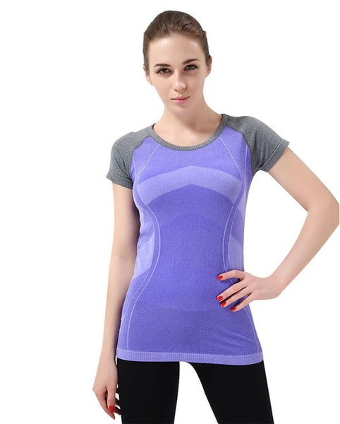 Gym Tights Women Black Yoga Shirt