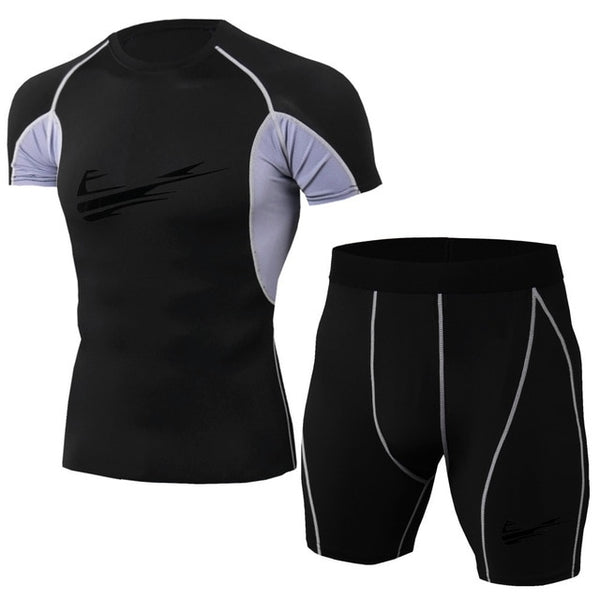 MMA Fitness Running Shirt Men Rashguard sportswear Male Long Sleeve Gym T-Shirt Crossfit Bodybuilding Brand Sports T Shirt Mens