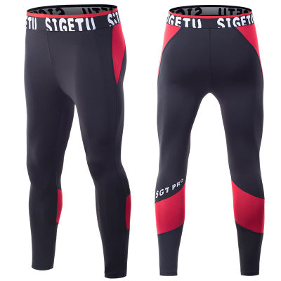 Gym Tights men Black Yoga Pants