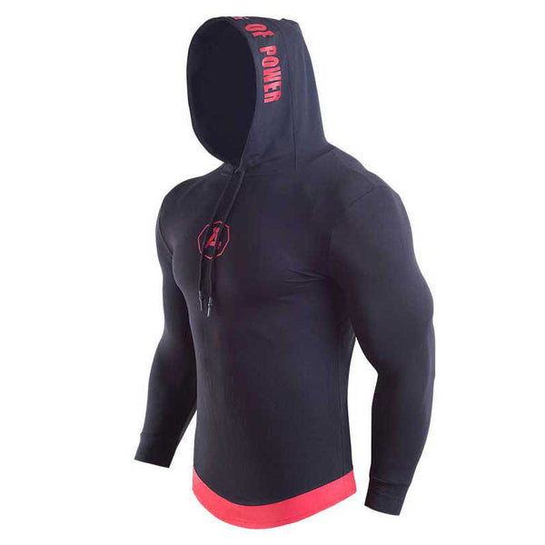 Cap Hooded Fitness Jacket